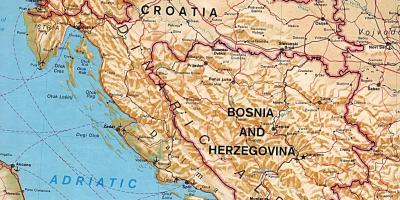 斯洛文尼亚地图上的位置